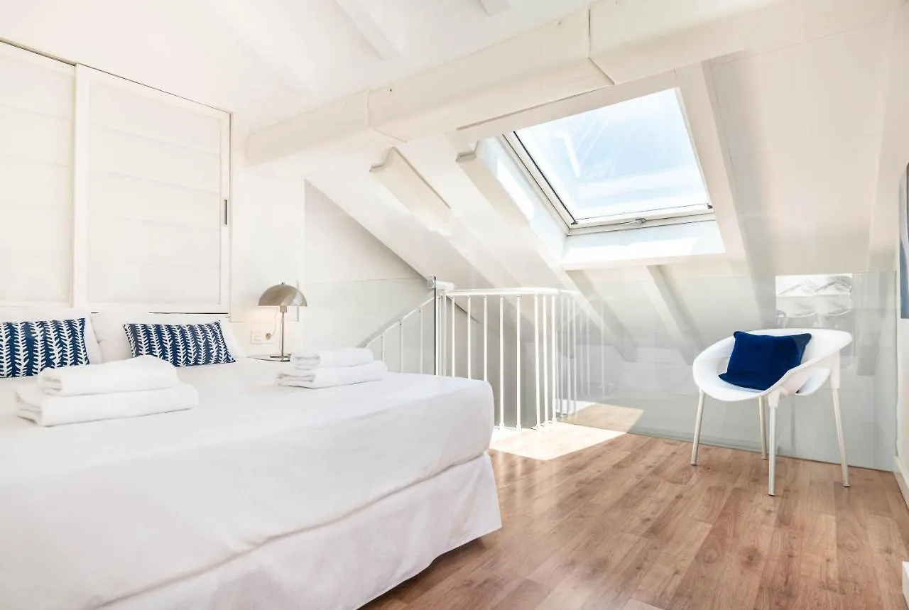 马拉加Loft Duplex With Private Terrace - Historic Center By Rems公寓 马拉加